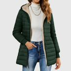 Severina | Cappotto Foderato in Sherpa