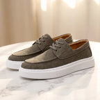 Ilio | Sneakers Pelle Kaki Premium