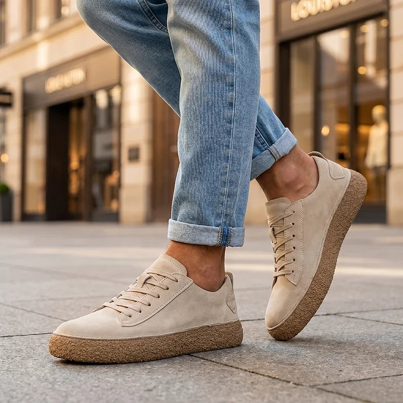 Vittorino | Sneakers Camoscio Vintage