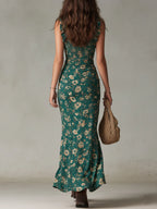 Aria | Abito Maxi Verde