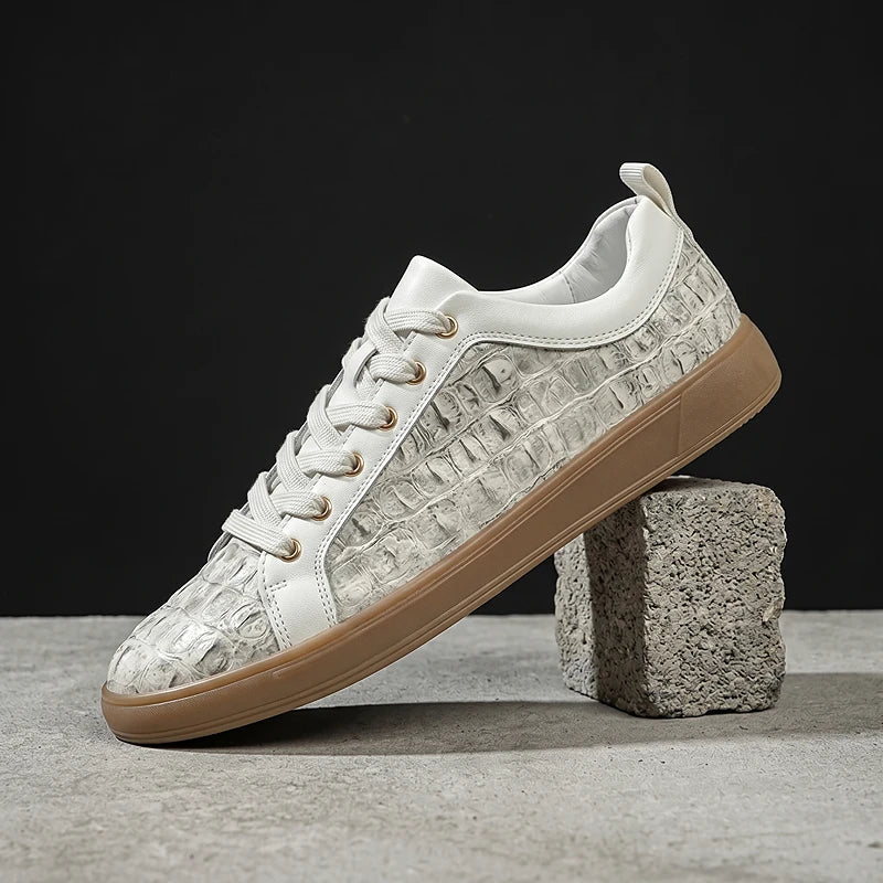 Enzo / Sneakers Pelle Elegante