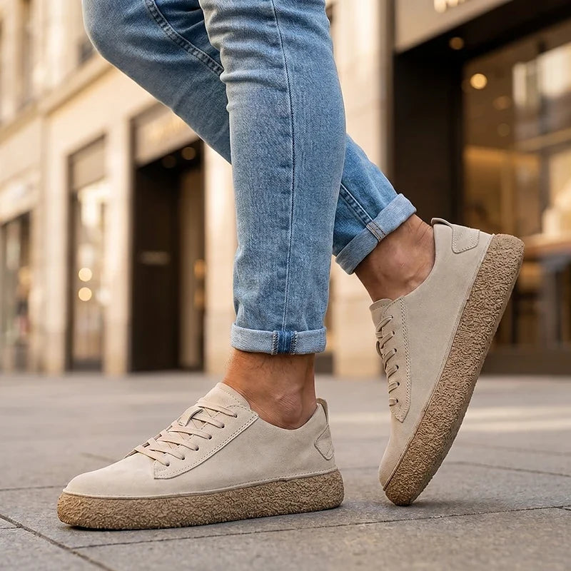 Vittorino | Sneakers Camoscio Vintage