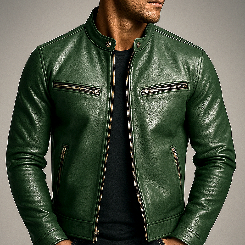 Guido | Giacca Pelle Vintage
