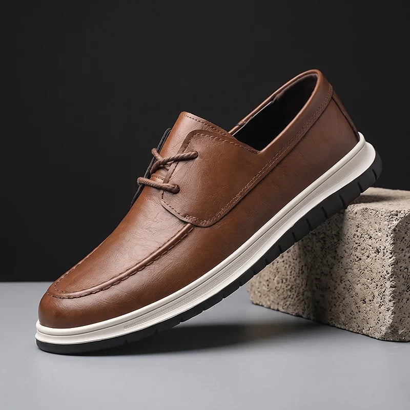 Elio | Sneakers Pelle Tonalità Terra