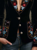 Mirella | Blazer Ricamato Floreale