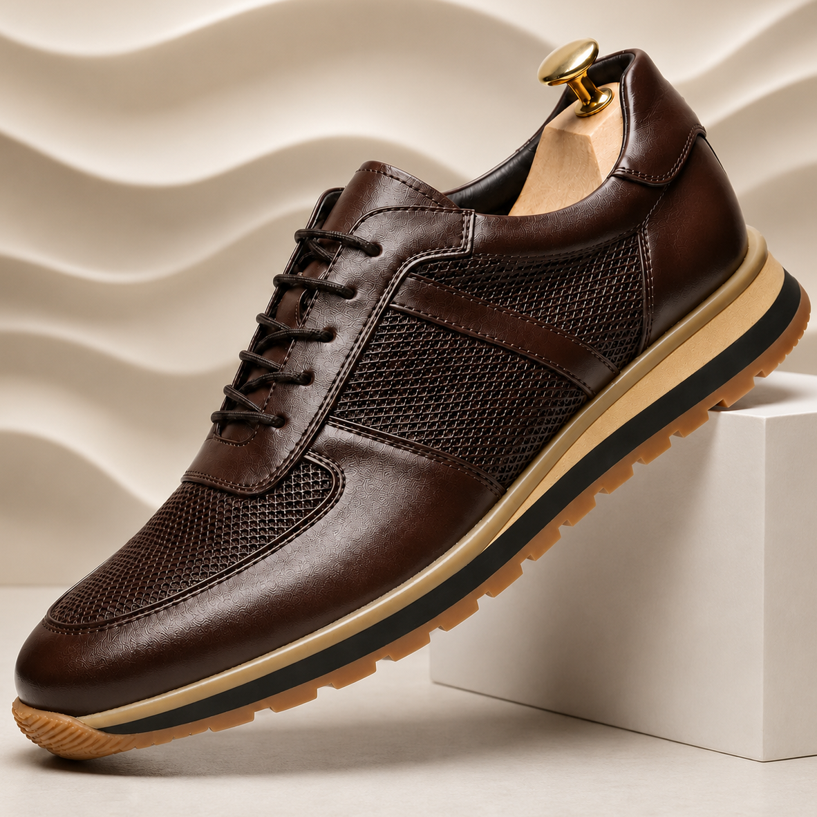 Milano | Sneakers Pelle Pieno Fiore