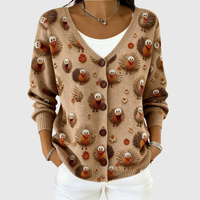 Ramona | Giacca in Maglia con Bottoni