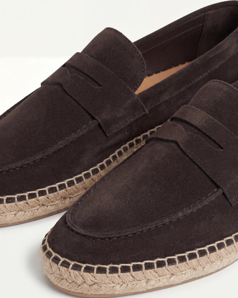 Riviera | Espadrillas in Camoscio — Caffè