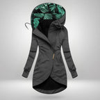 Argia | Cappotto Lungo Trapuntato con Cappuccio