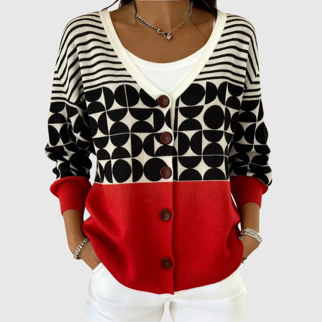 Matilde | Giacca in Maglia con Bottoni