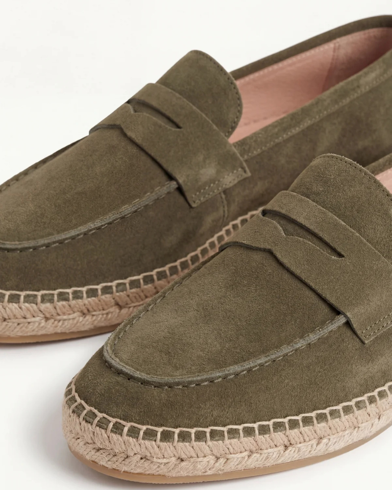 Riviera | Espadrillas in Camoscio — Oliva