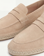 Riviera | Espadrillas in Camoscio — Beige