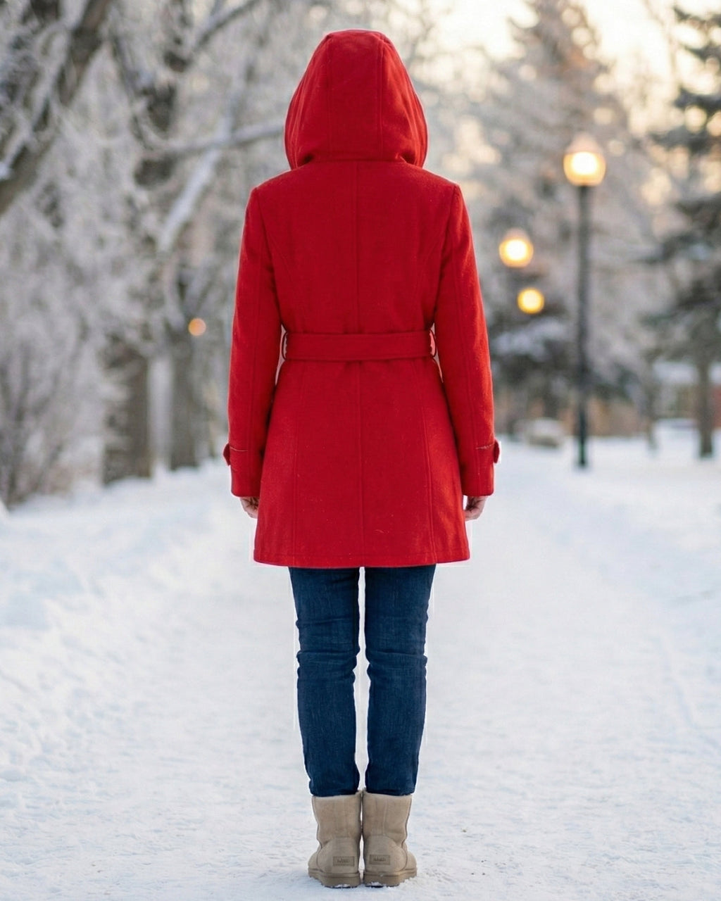 Zelinda | Cappotto in Lana a Quadri