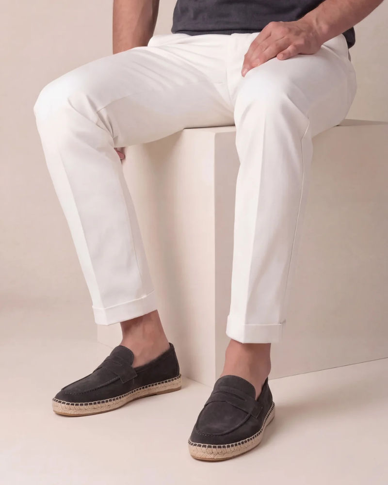 Riviera | Espadrillas in Camoscio — Caffè