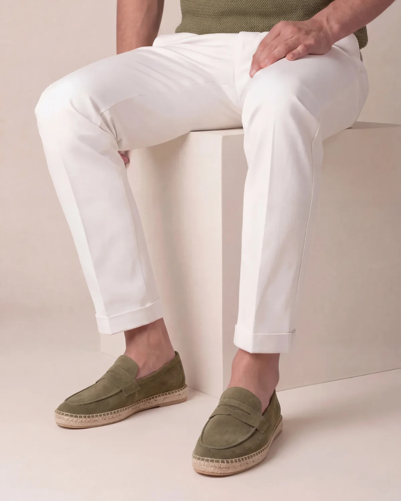 Riviera | Espadrillas in Camoscio — Oliva