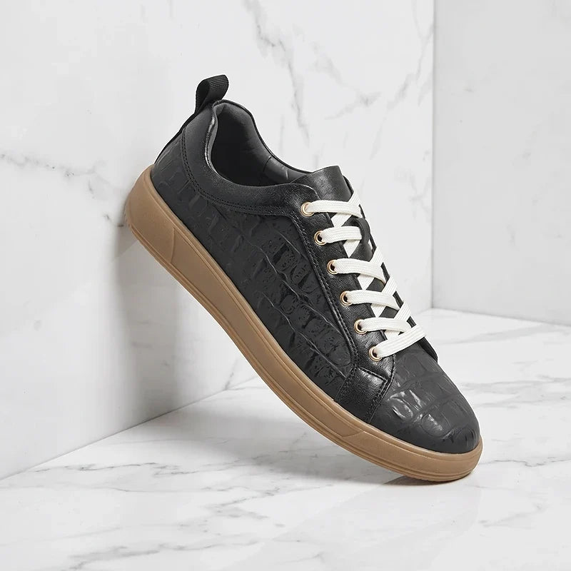 Enzo / Sneakers Pelle Elegante