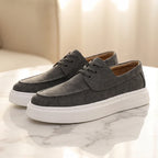 Ilio | Sneakers Pelle Kaki Premium