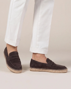 Riviera | Espadrillas in Camoscio — Caffè