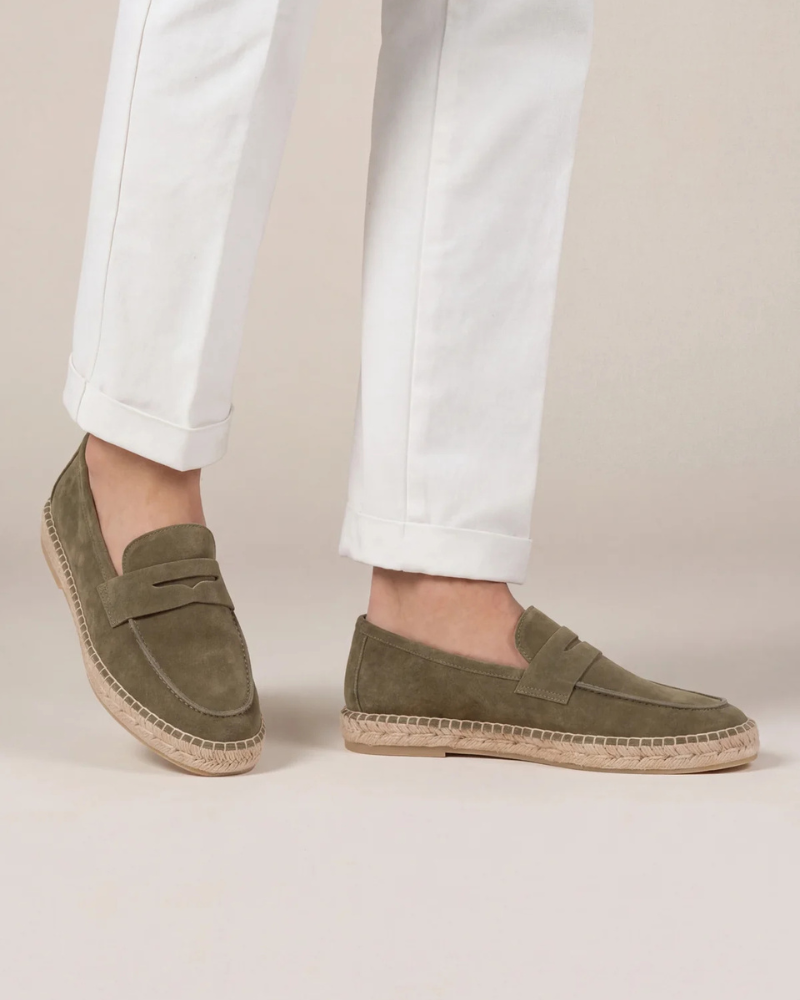 Riviera | Espadrillas in Camoscio — Oliva