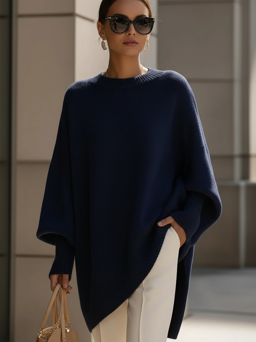 Ludovica | Maglione Oversize con Scollo Ampio