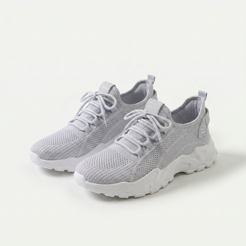 Altezza | Sneakers Platform Bianche