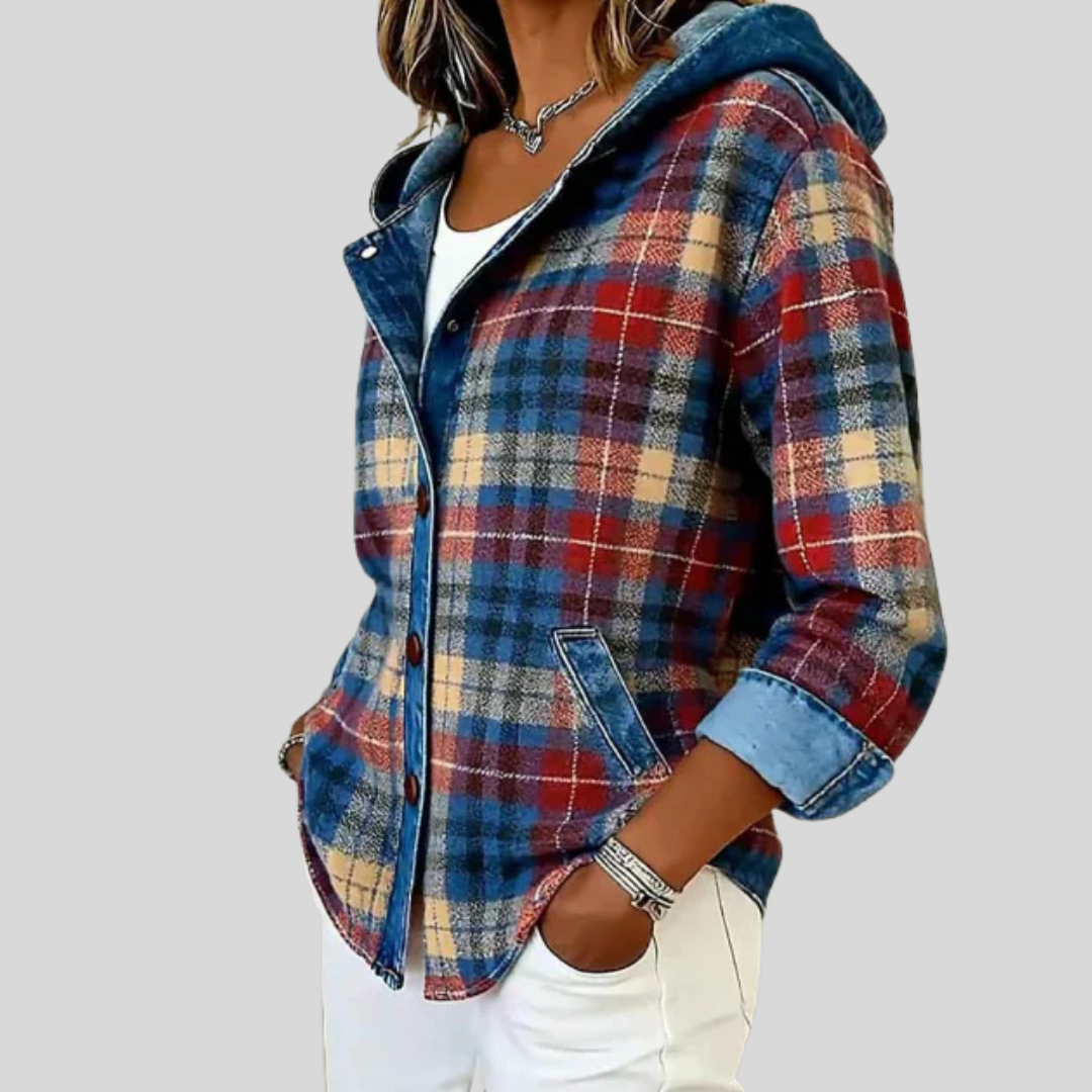 Genoveffa | Camicia-Giacca a Quadri Foderata