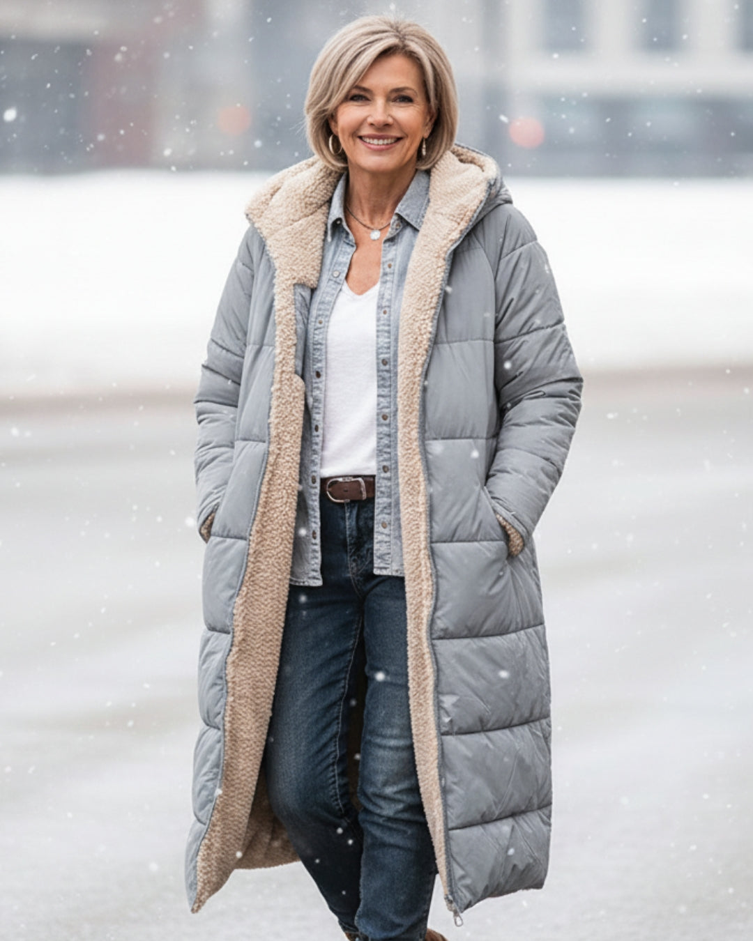 Ester | Cappotto Invernale in Sherpa