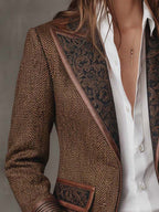 Ines | Blazer a Spina di Pesce