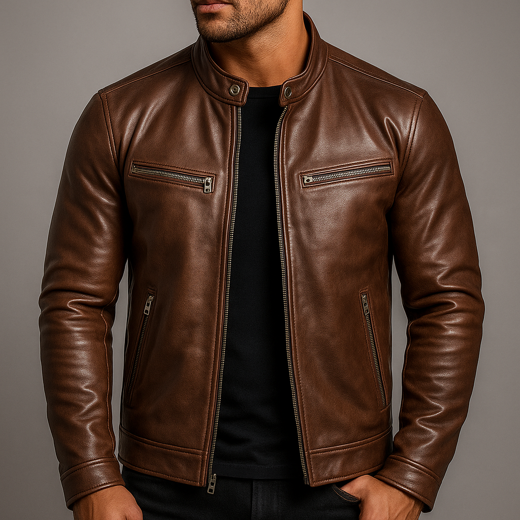 Guido | Giacca Pelle Vintage