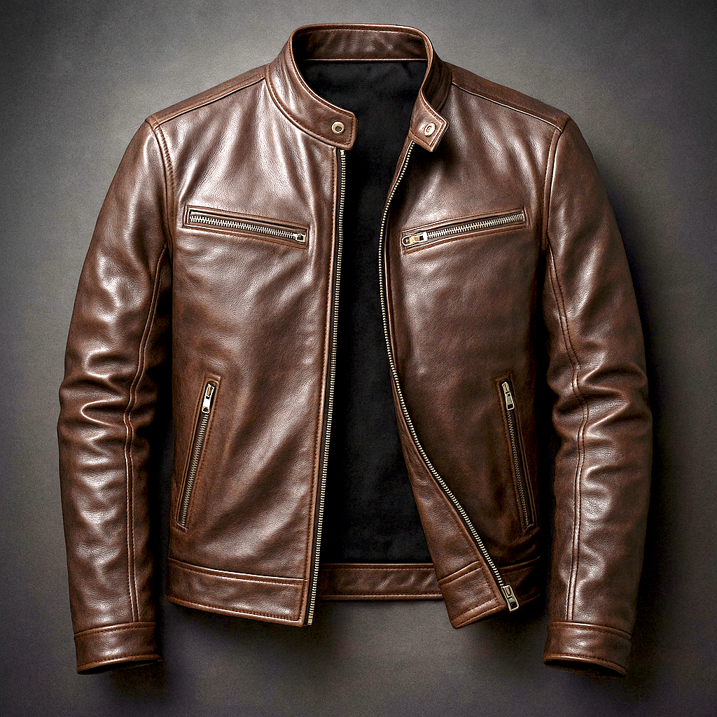 Guido | Giacca Pelle Vintage