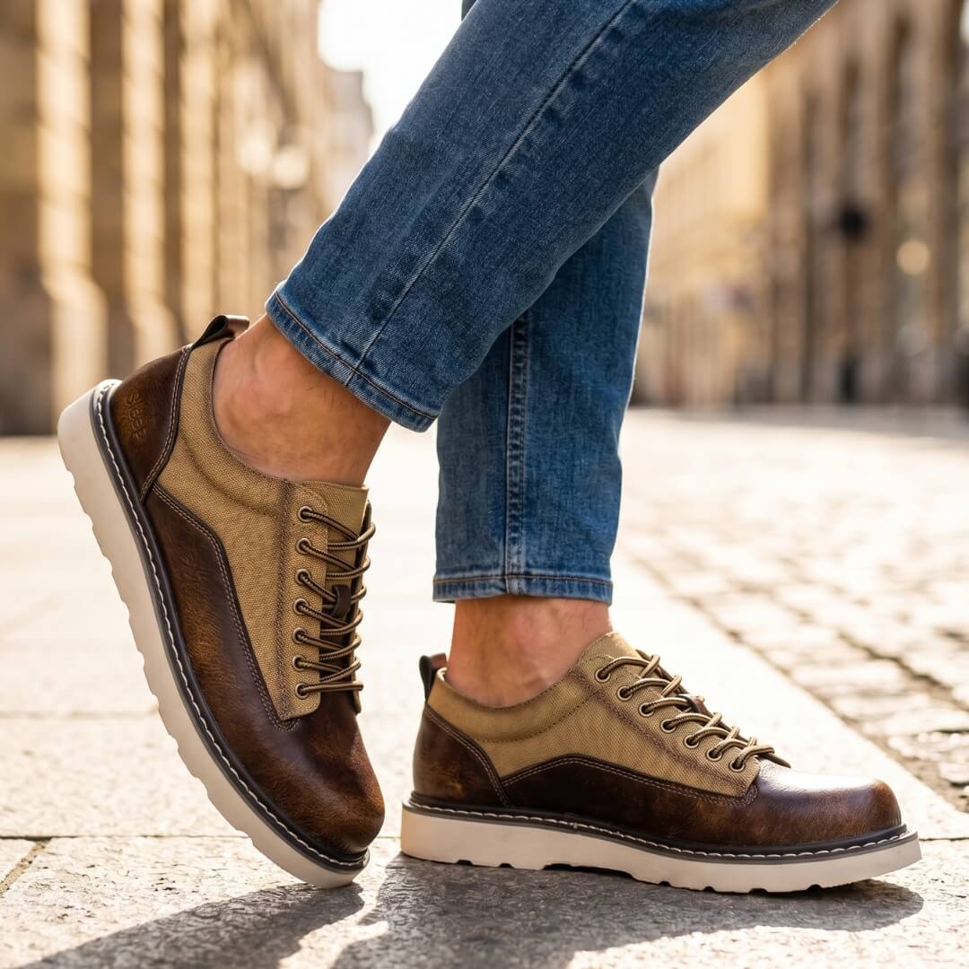 Corvino | Sneakers Pelle Vintage