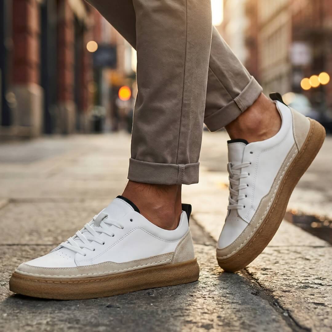Ercole | Sneakers Pelle Cucite a Mano