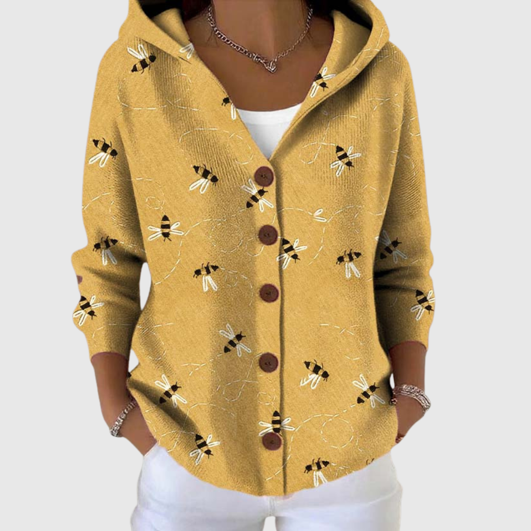 Isabella | Giacca in Maglia con Cappuccio