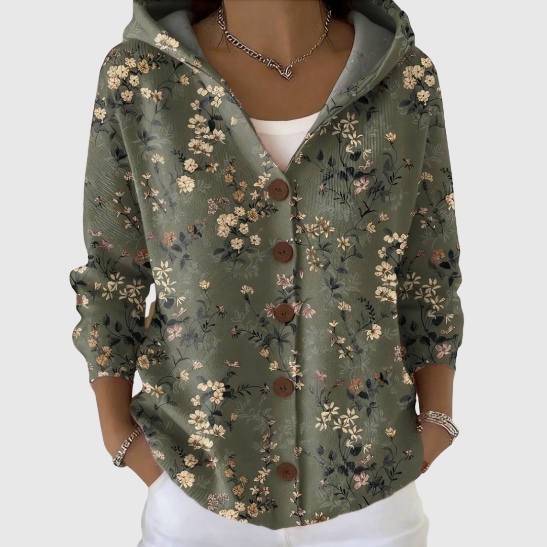Gloria | Giacca in Maglia con Cappuccio