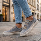 Enzo | Sneakers Camoscio Premium Ammortizzate
