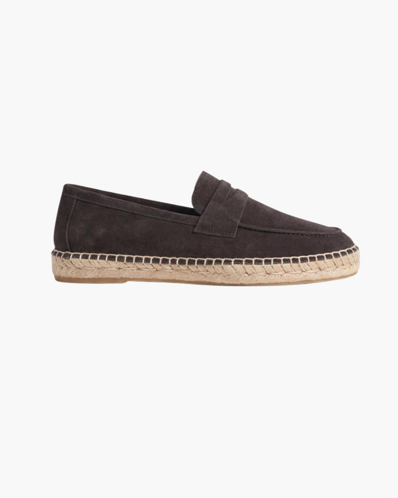 Riviera | Espadrillas in Camoscio — Caffè