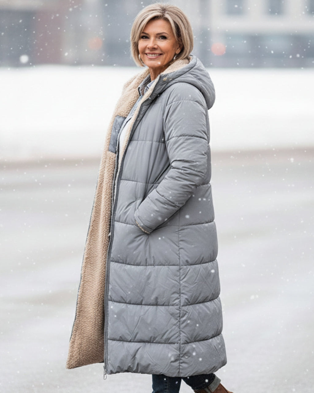 Ester | Cappotto Invernale in Sherpa