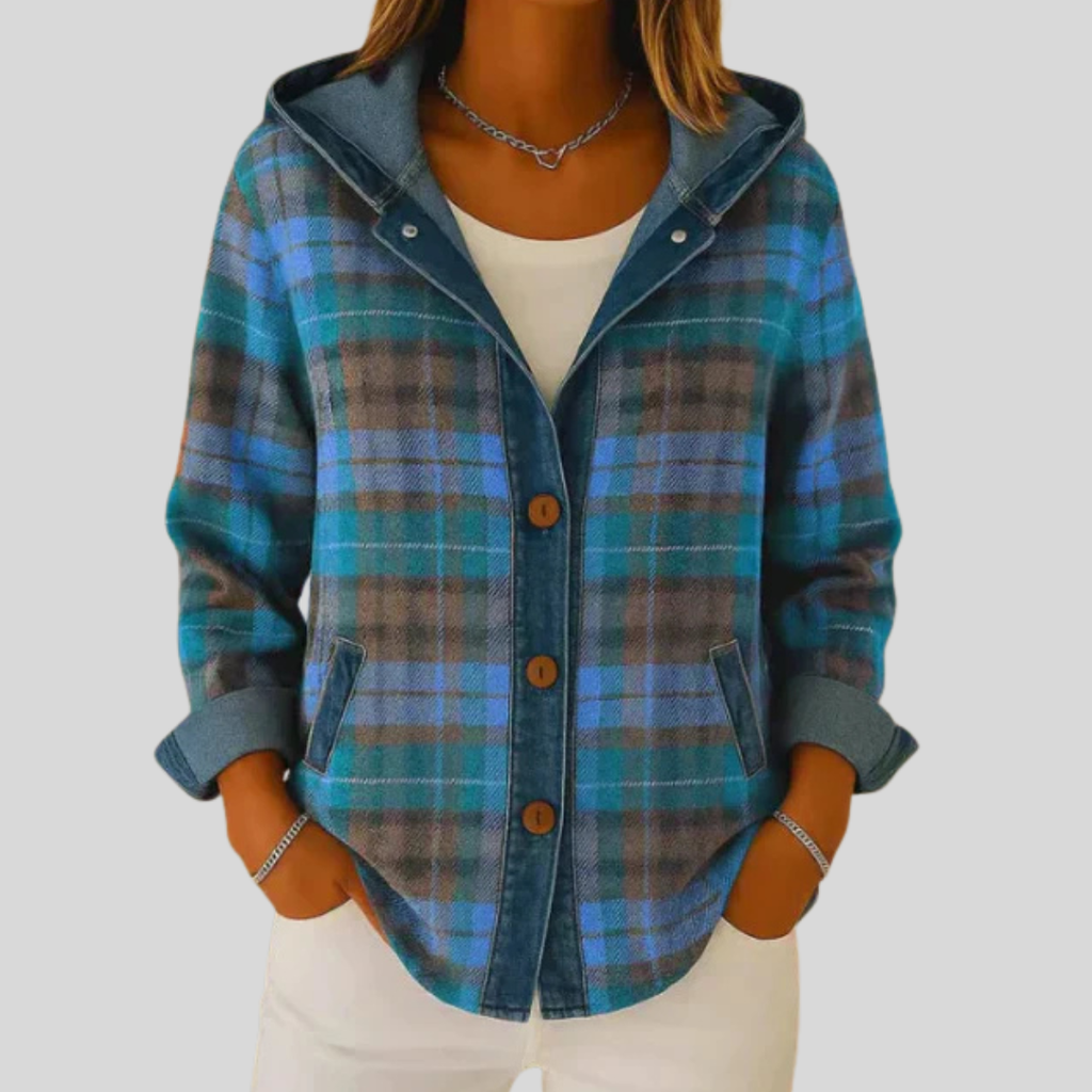 Genoveffa | Camicia-Giacca a Quadri Foderata