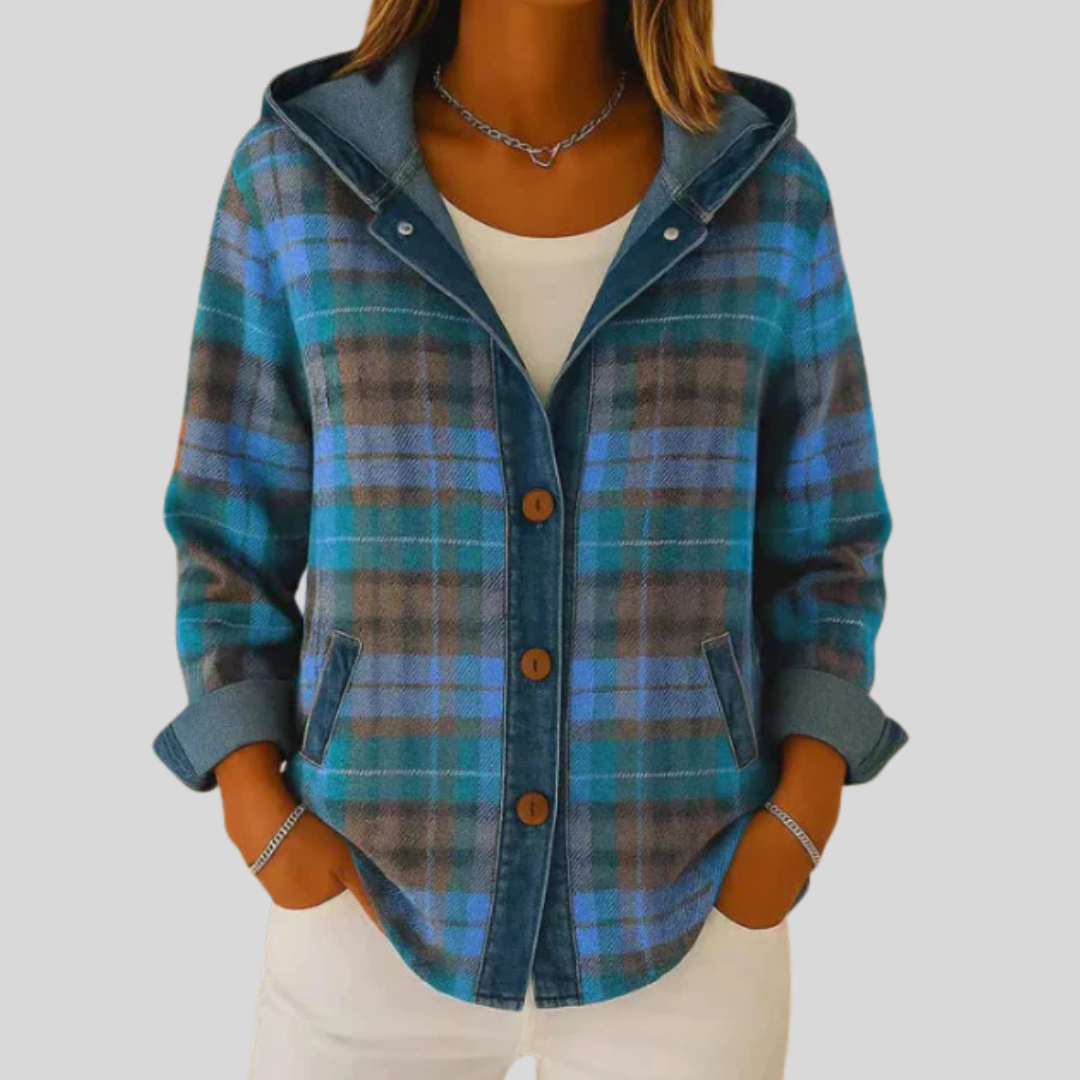 Genoveffa | Camicia-Giacca a Quadri Foderata