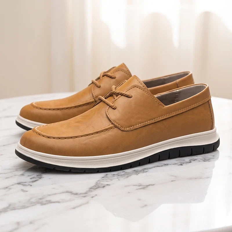 Elio | Sneakers Pelle Tonalità Terra