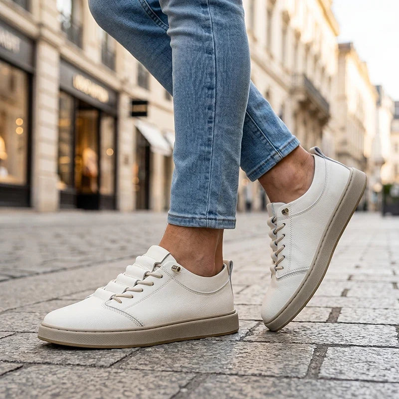 Leonardo | Sneakers Pelle Sartoriale