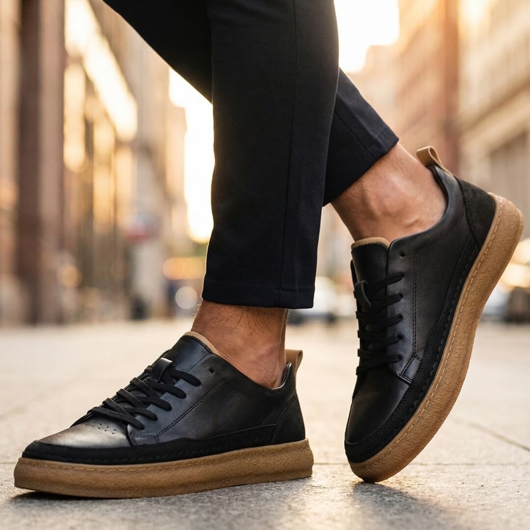 Ercole | Sneakers Pelle Cucite a Mano