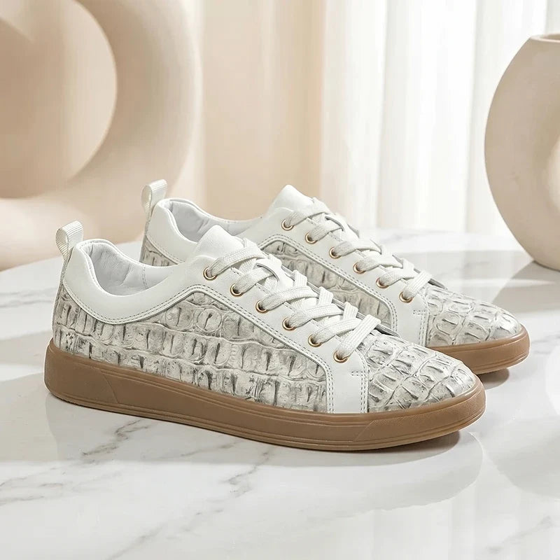Enzo / Sneakers Pelle Elegante