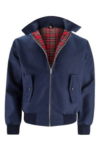 Harryson | Giacca Harrington con Fodera Tartan