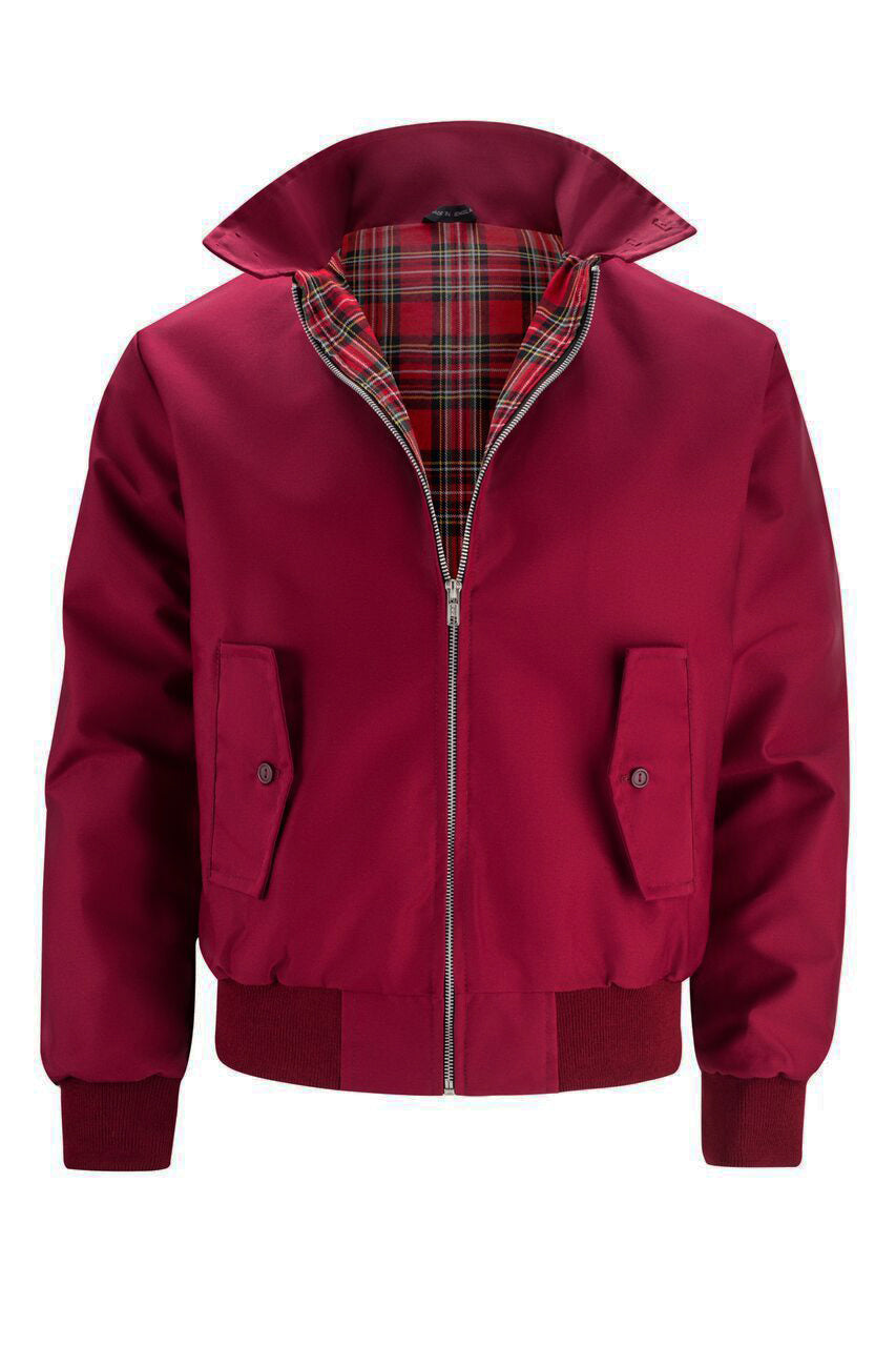 Harryson | Giacca Harrington con Fodera Tartan