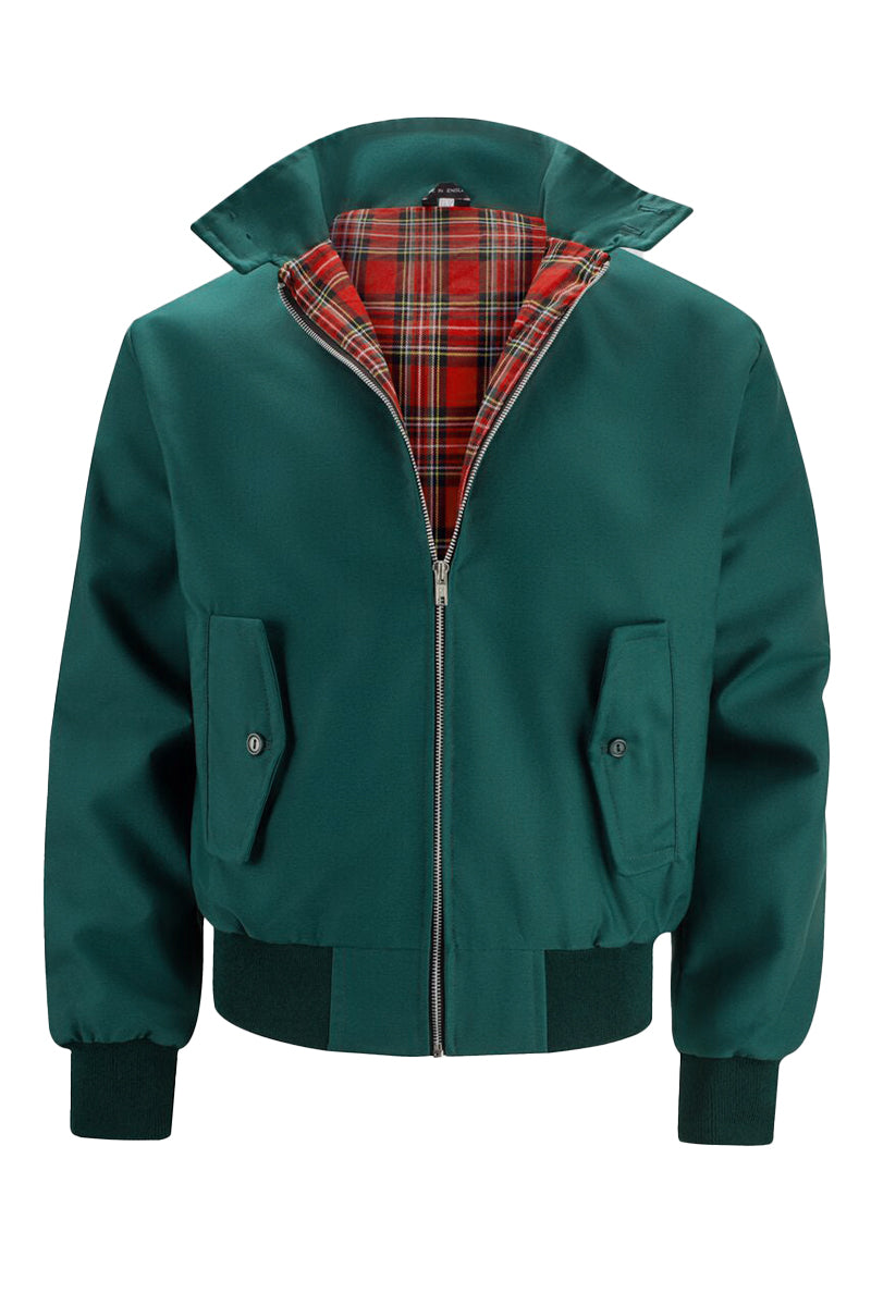 Harryson | Giacca Harrington con Fodera Tartan