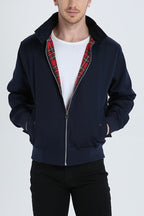 Harryson | Giacca Harrington con Fodera Tartan