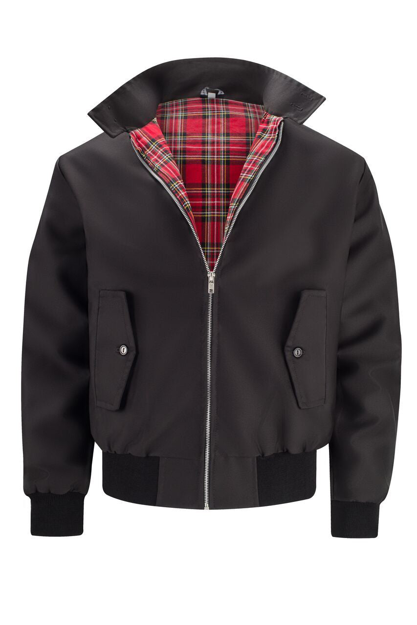 Harryson | Giacca Harrington con Fodera Tartan