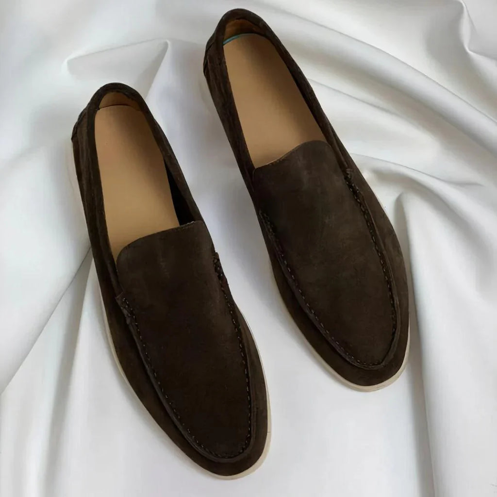 Adriano | Mocassini Camoscio Premium