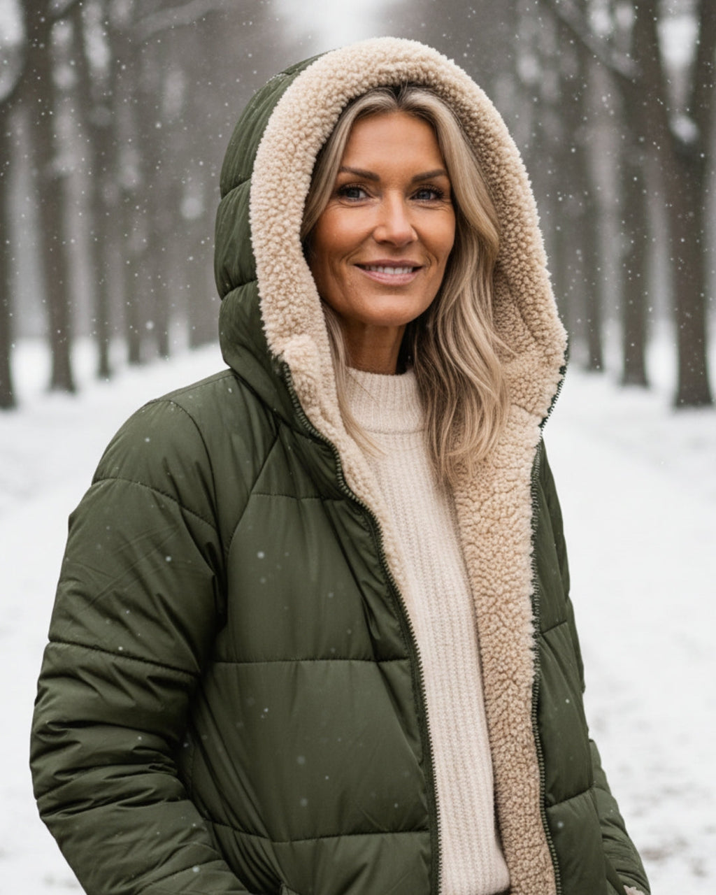 Ester | Cappotto Invernale in Sherpa
